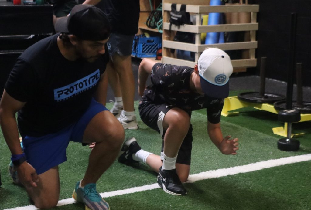 participating in youth strength and conditioning