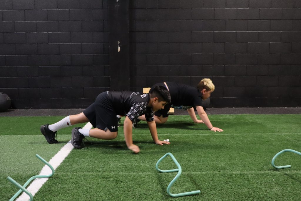 Exercising in a youth strength and conditioning program